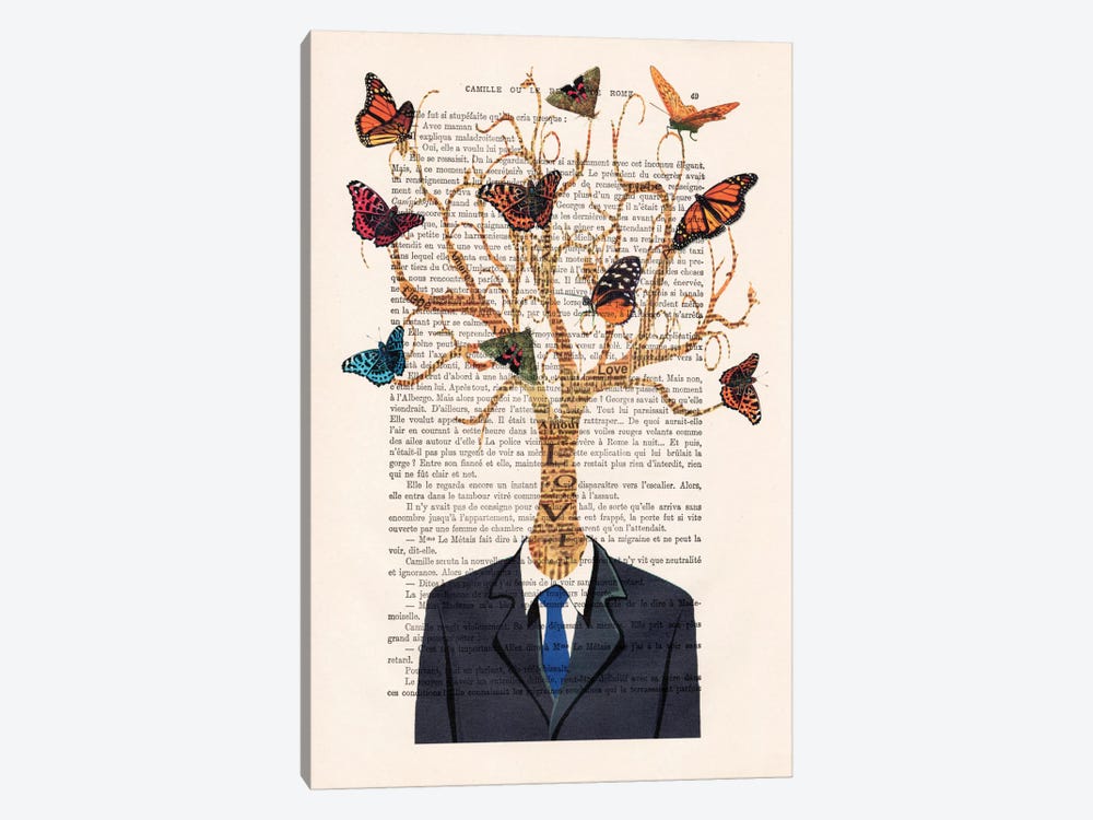 Tree Man by Coco de Paris 1-piece Canvas Print