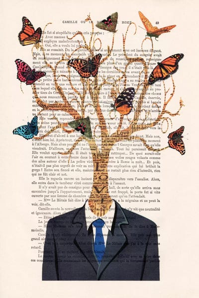 Monarch Butterflies: Tree Man by Coco de Paris