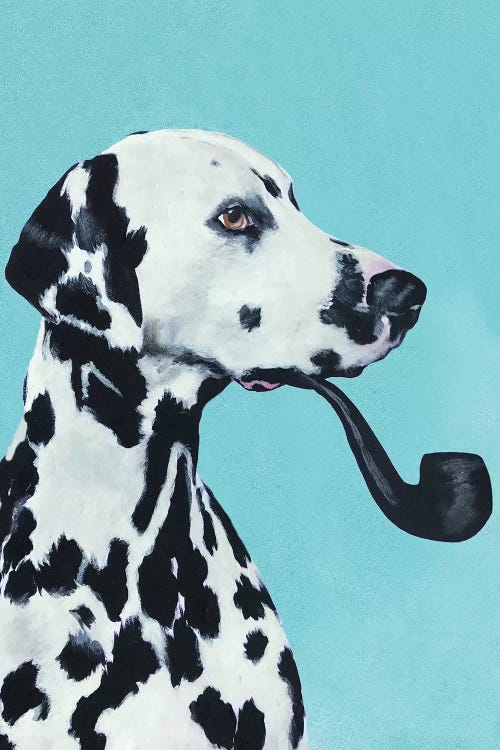 Dalmatian Smoking Pipe