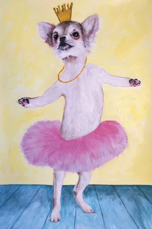 Chihuahua Ballet by Coco de Paris wall art