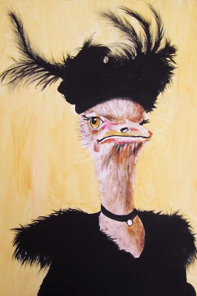 Ostriches: Ostrich Jet Set by Coco de Paris