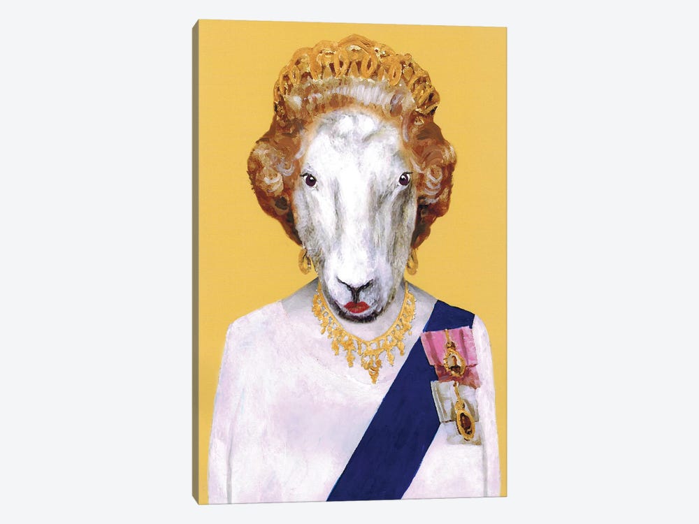 Queen Elisabeth by Coco de Paris 1-piece Canvas Artwork