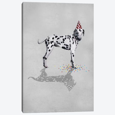 Dalmatian Party Canvas Print #COC251} by Coco de Paris Canvas Print