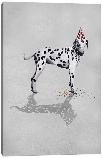 Dalmatian Party Canvas Art Print - Coco de Paris