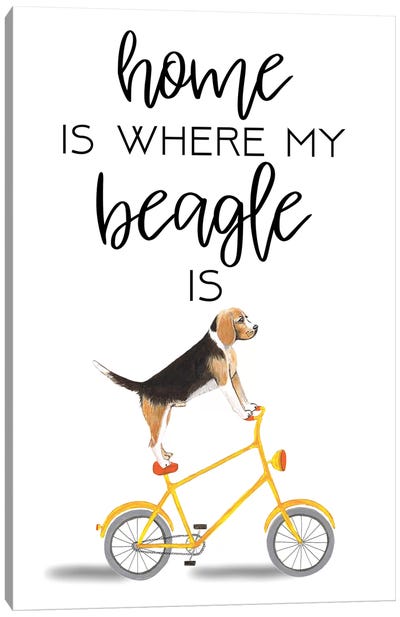 Beagle Canvas Art Print - Coco de Paris