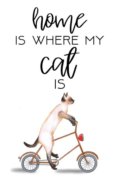 Cat by Coco de Paris multi panel art