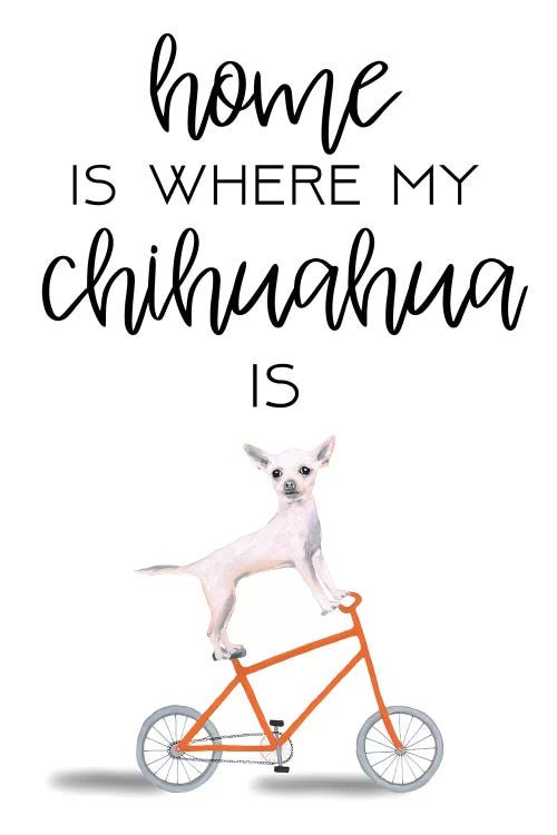 Chihuahua by Coco de Paris wall art