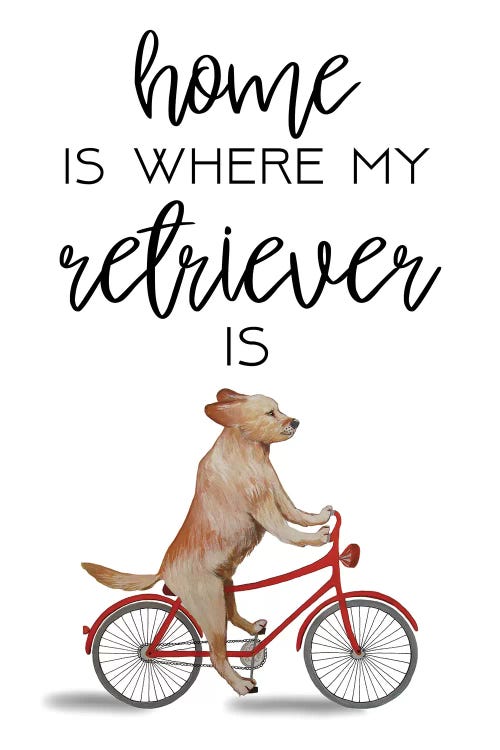 Retriever by Coco de Paris wall art