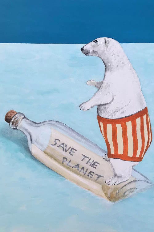 Save The Planet Polar Bear