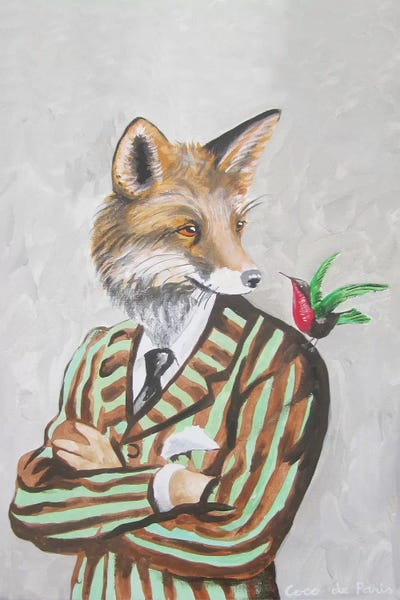Foxes: Dapper Fox by Coco de Paris