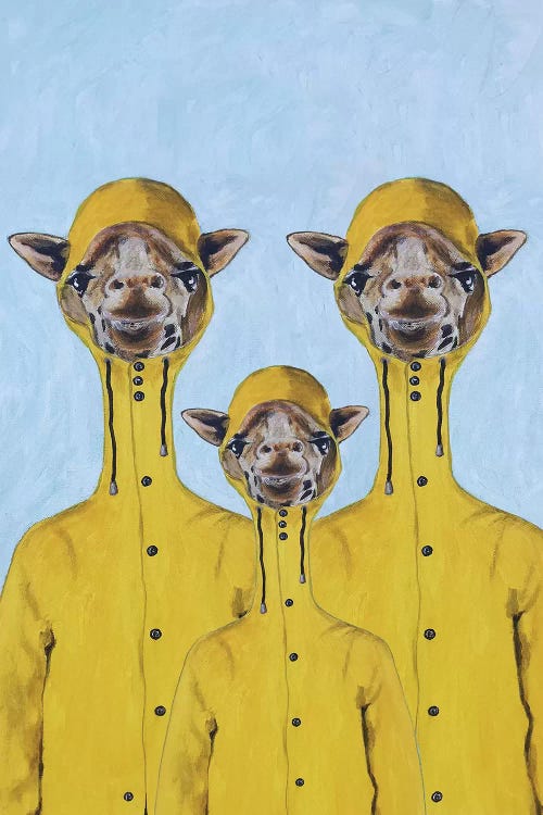 Giraffe Raincoat Family