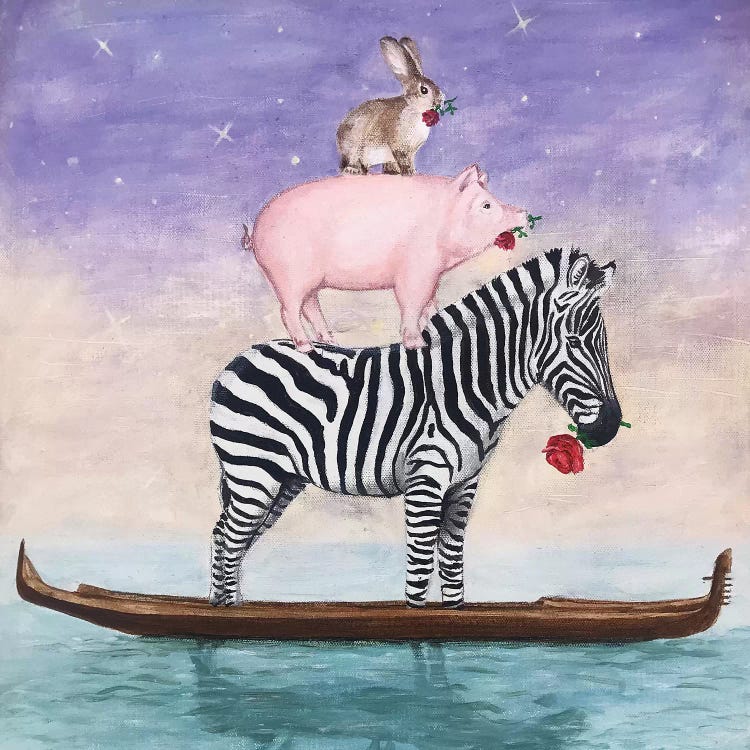 Noah Forgot Some Animals by Coco de Paris wall art