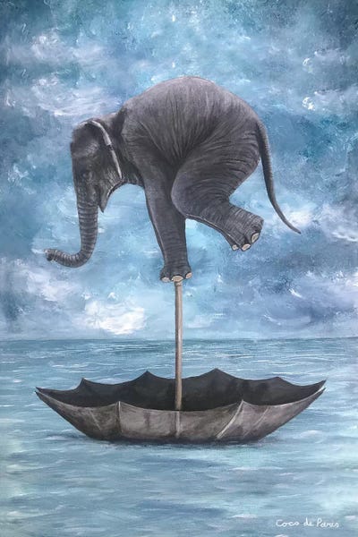 Coco de Paris: Elephant In Balance by Coco de Paris