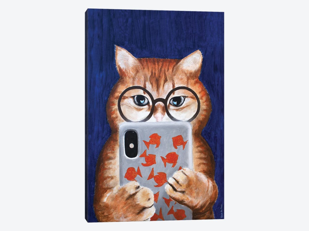 Instagram Cat by Coco de Paris 1-piece Canvas Art