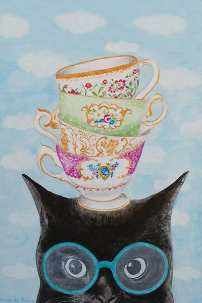 Coco de Paris: Cat With Stacking Cups by Coco de Paris