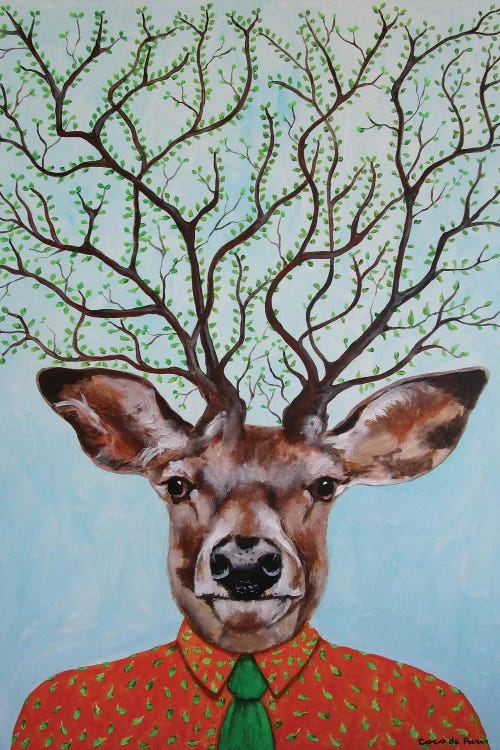 Deer Tree by Coco de Paris wall art