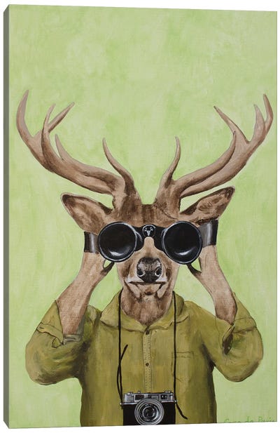 Deer Hunter Canvas Art Print - Coco de Paris