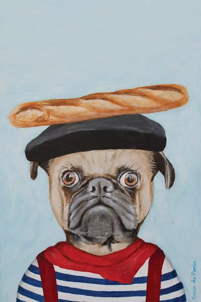 Pugs: French Pug by Coco de Paris