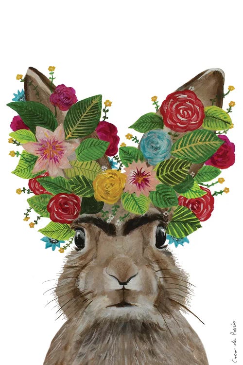 Frida Kahlo Rabbit White