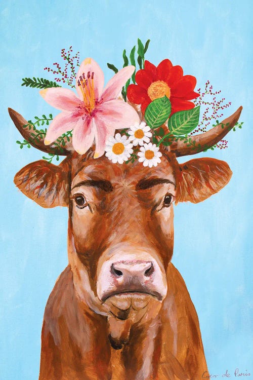 Frida Kahlo Cow