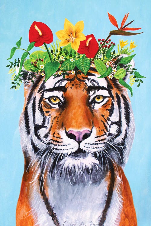 Frida Kahlo Tiger