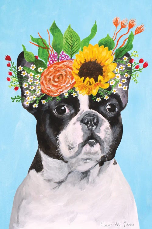 Frida Kahlo French Bulldog