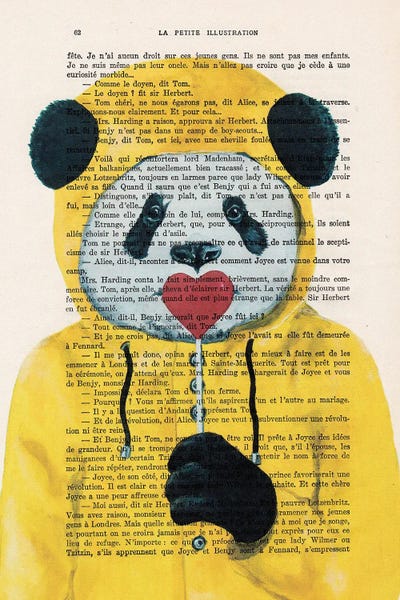 Pandas: Panda With Lollipop II by Coco de Paris