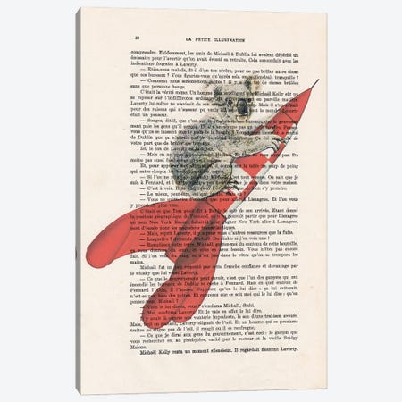 Koala Bear Flying To The Moon Canvas Print #COC438} by Coco de Paris Canvas Print