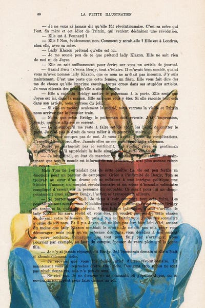 Office Humor: Reading Rabbits by Coco de Paris