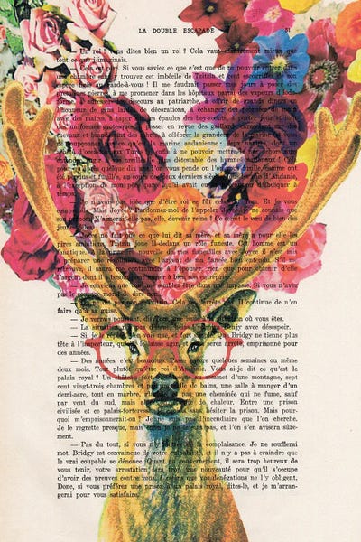 Office Humor: Flower Deer by Coco de Paris