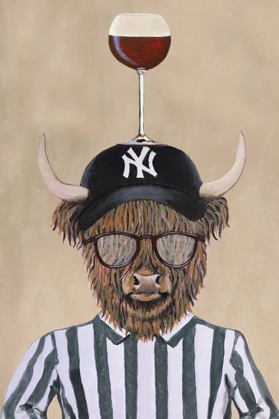 Coco de Paris: Yak With Wineglass by Coco de Paris