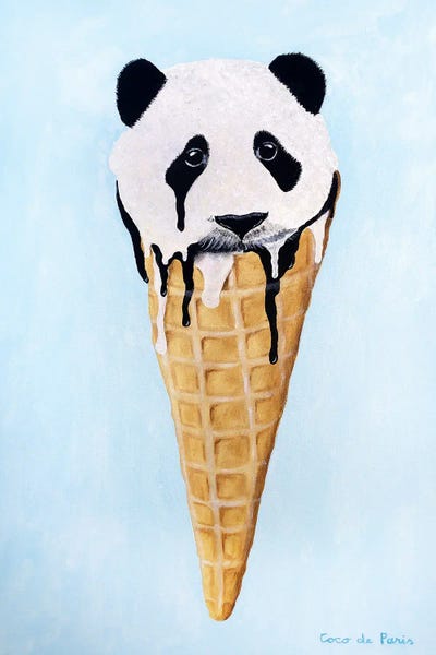 Pandas: Ice Cream Panda by Coco de Paris