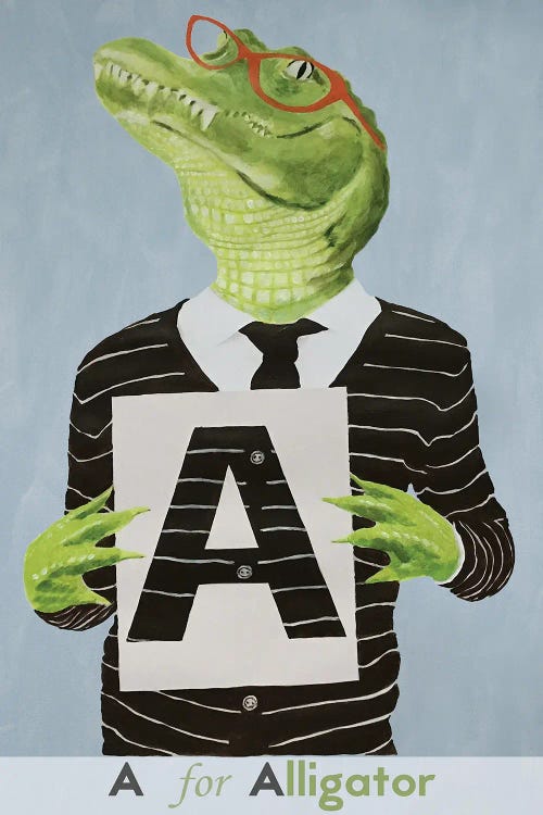 A For Alligator