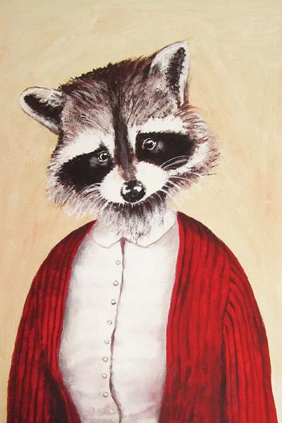 Raccoons: Lady Raccoon by Coco de Paris