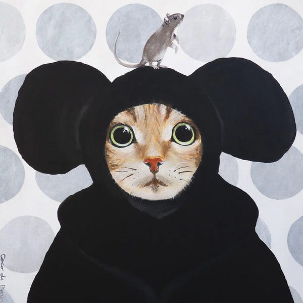 Mice: Cat And Mouse by Coco de Paris