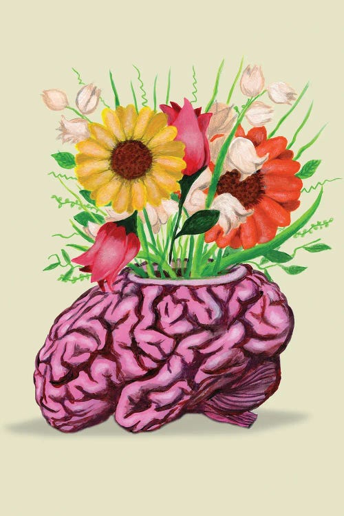 Brain Flowers by Coco de Paris wall art