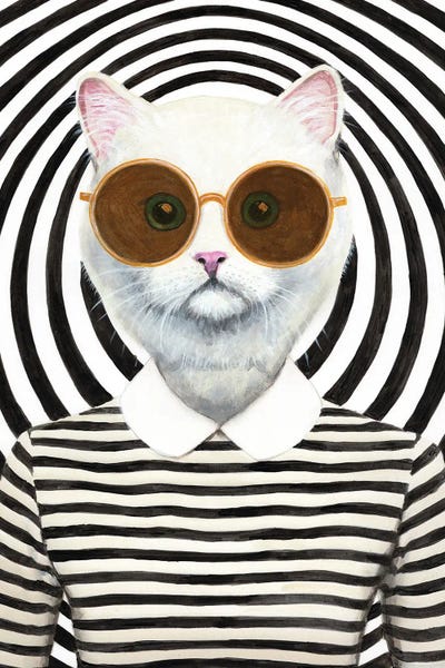 Coco de Paris: Stripy Cat by Coco de Paris