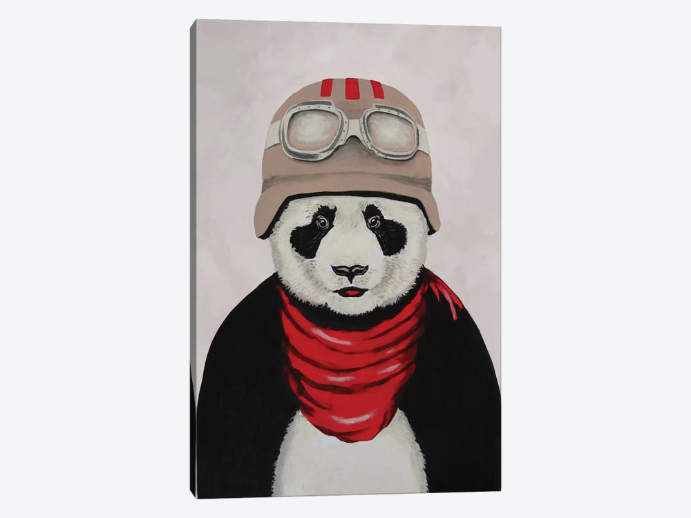 Panda Aviator by Coco de Paris 1-piece Canvas Wall Art