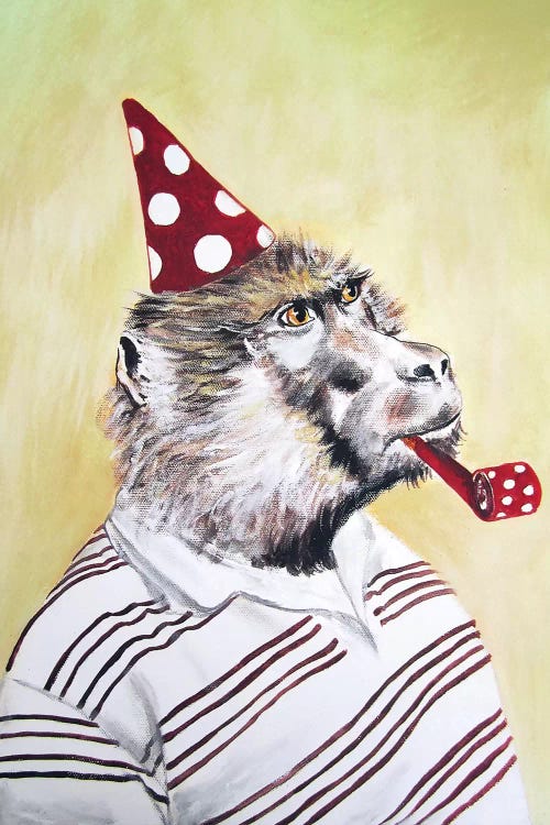 Party Gorilla by Coco de Paris wall art