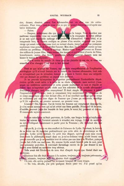 Flamingos: Flamingo Heart by Coco de Paris