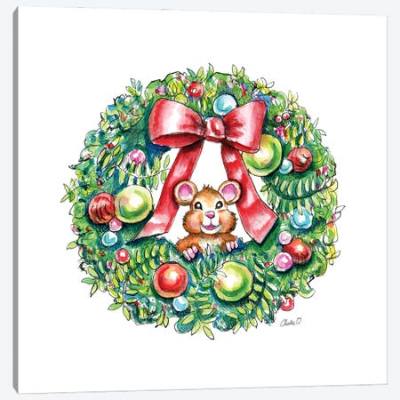 Holiday Cheer Canvas Print #COI33} by Charlie O'Shields Canvas Art Print