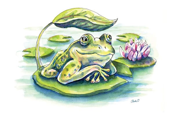 Water Lilies: Pond Life by Charlie O'Shields