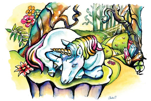 Unicorns: A Little Unicorn by Charlie O'Shields