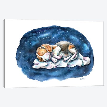 Sleeping On A Cloud Canvas Print #COI64} by Charlie O'Shields Canvas Art Print