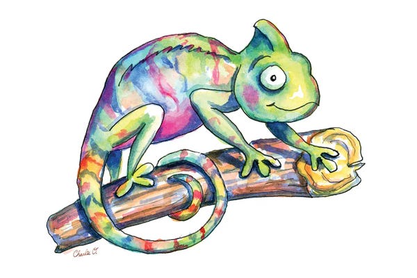 Chameleons: The Beauty Of Change by Charlie O'Shields