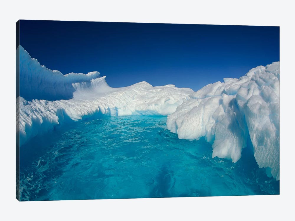 Sculpted Iceberg, Terre Adelie Land, East Antarctica by Colin Monteath 1-piece Canvas Wall Art