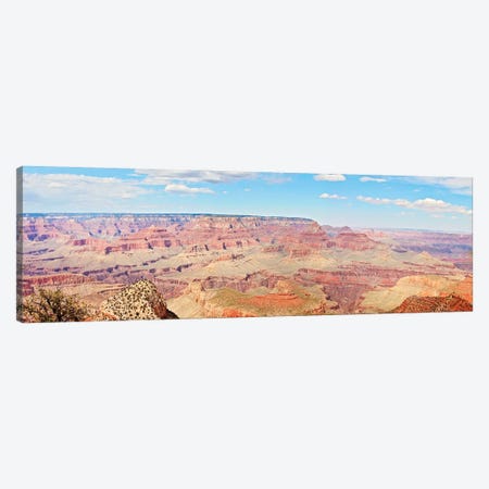 Grand Canyon Panorama I Canvas Print #COO3} by Sylvia Coomes Canvas Art Print