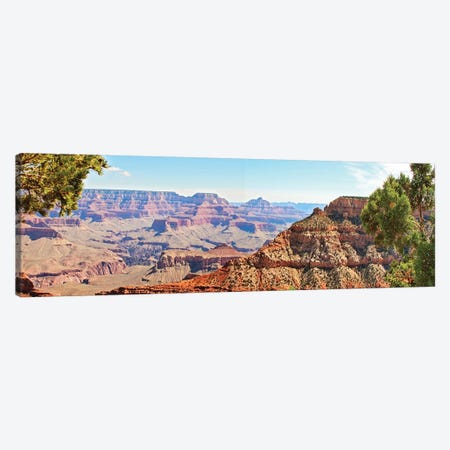 Grand Canyon Panorama IV Canvas Print #COO6} by Sylvia Coomes Canvas Wall Art