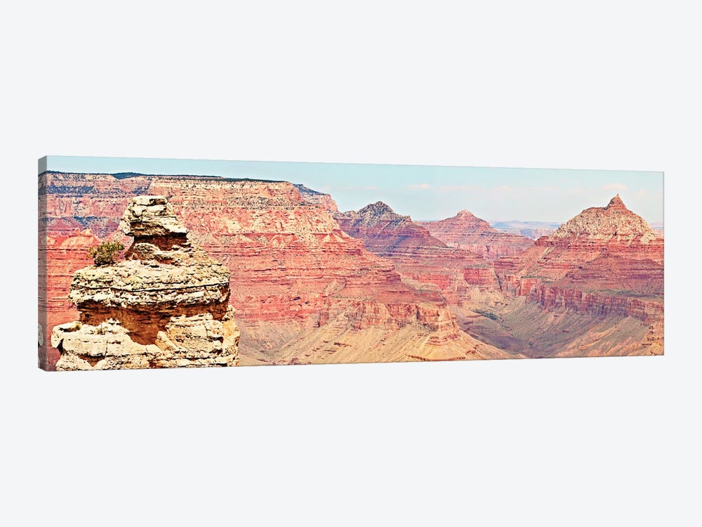 Grand Canyon Panorama VI 1-piece Canvas Art