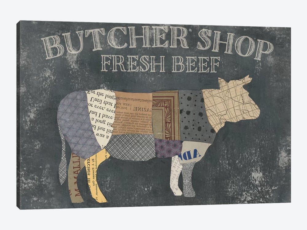 From the Butcher XIII by Courtney Prahl 1-piece Canvas Art